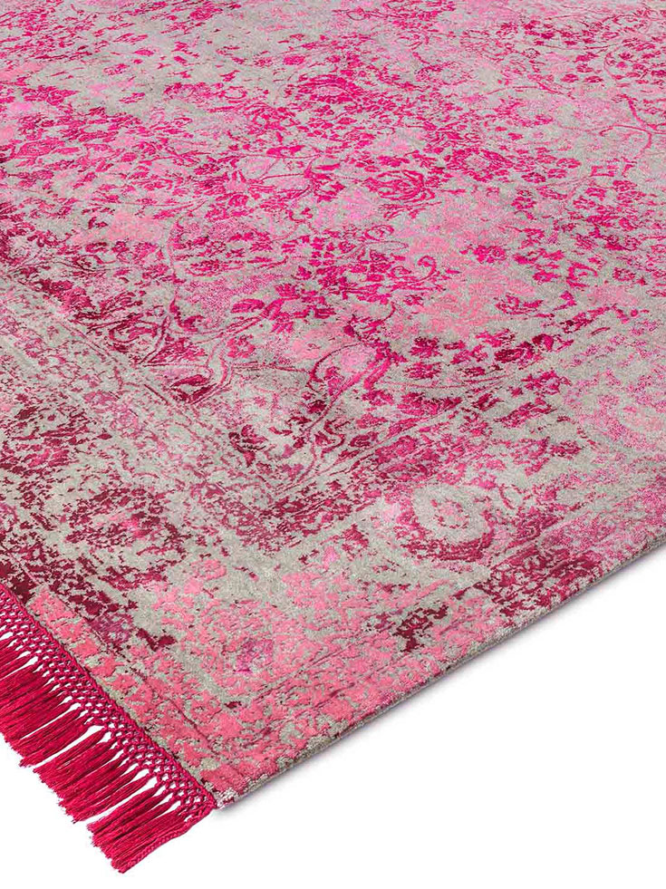 Елегантний килим ручної роботи Eye Candy Pink | Розмір: 305 x 427 см