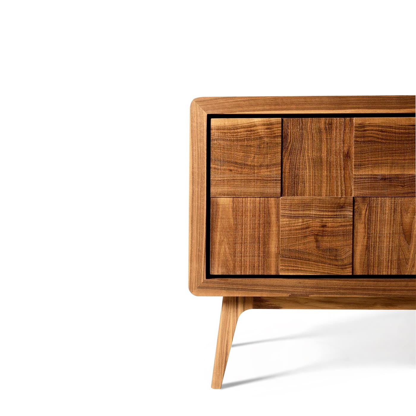 Тумба коричневая Artes Squared Brown