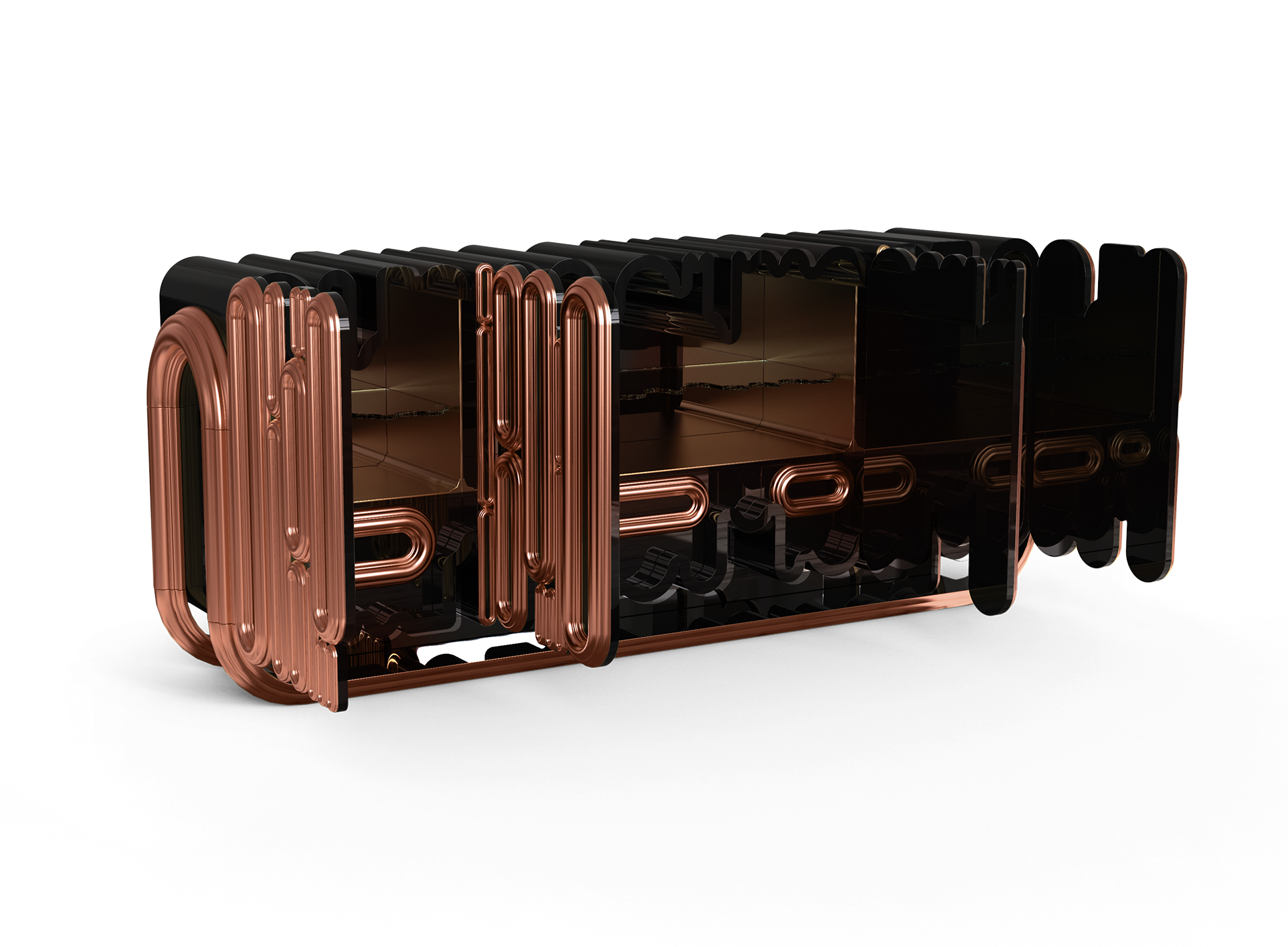 Тумба Ellipse Copper