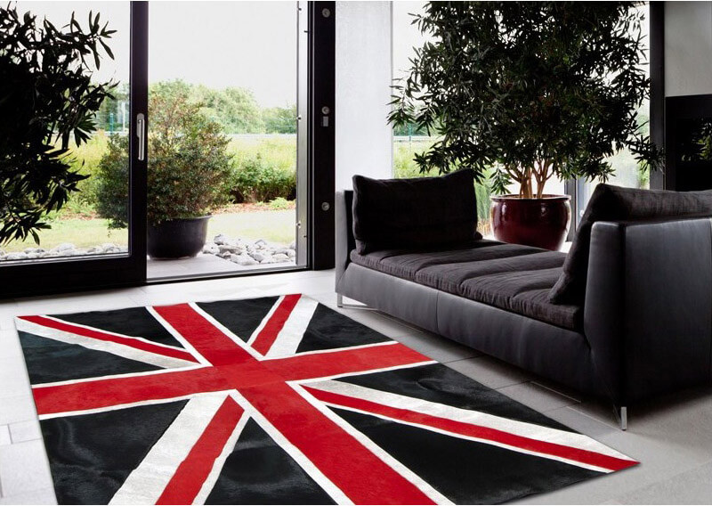 Килим шкіряний Union Jack