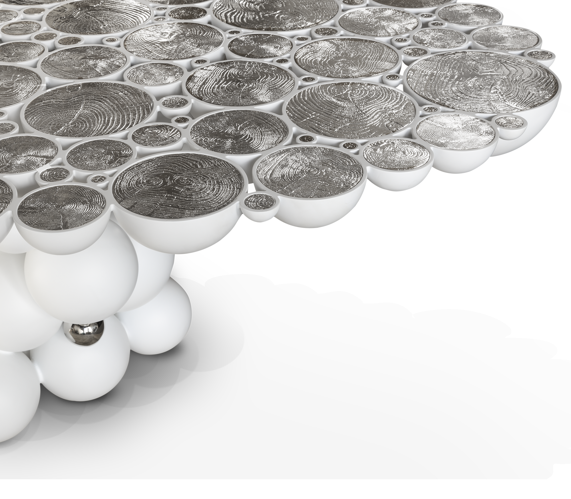 Обідній стіл Orbit White Luxe