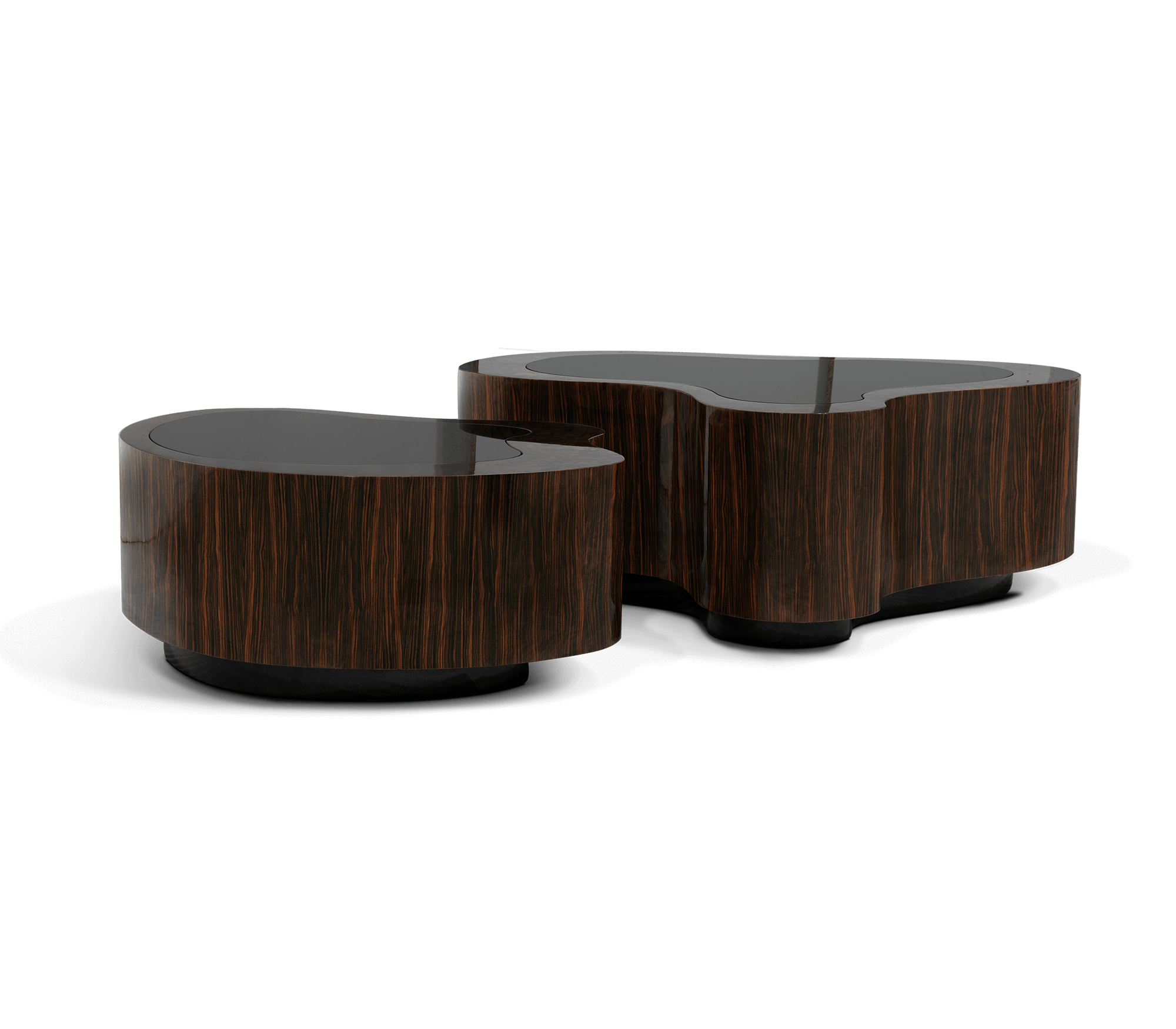 Журнальный столик Crest Ebony Set | Конфигурация: Small