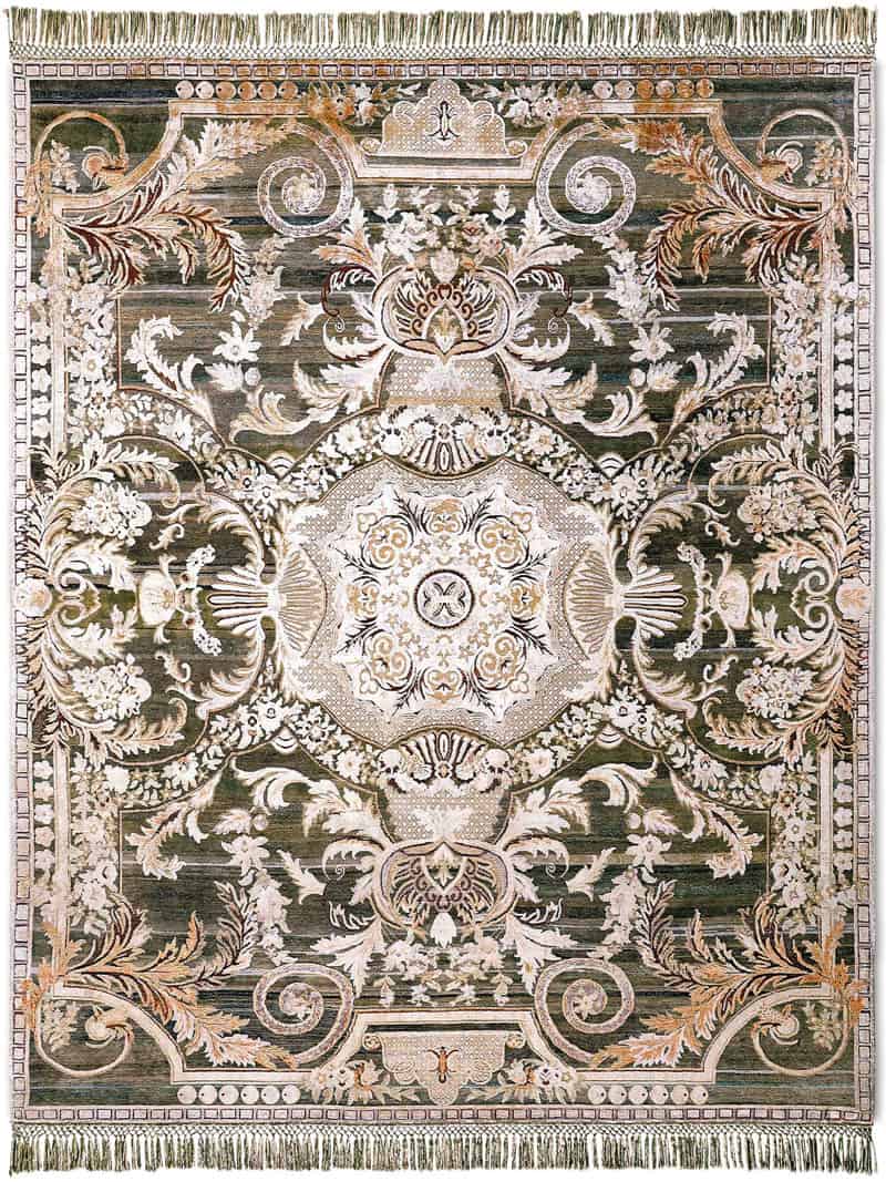 Преміальний килим ручної роботи Aubusson Mix | Розмір: 305 x 427 см
