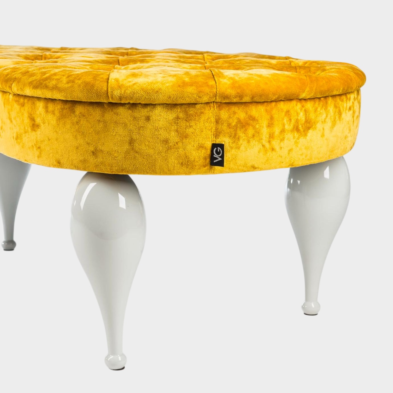 Банкетка Carlos Mustard Yellow