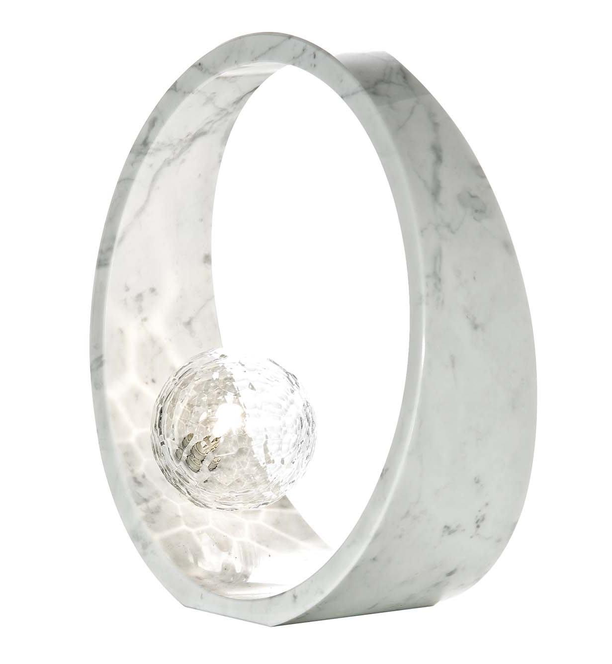 Хрустальная лампа Carrara Nickel