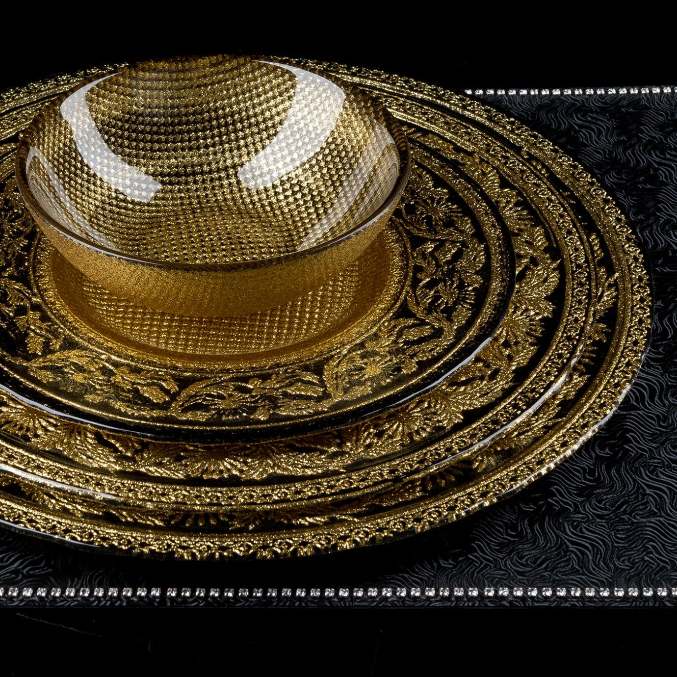 Декоративна тарілка Classic Black Gold