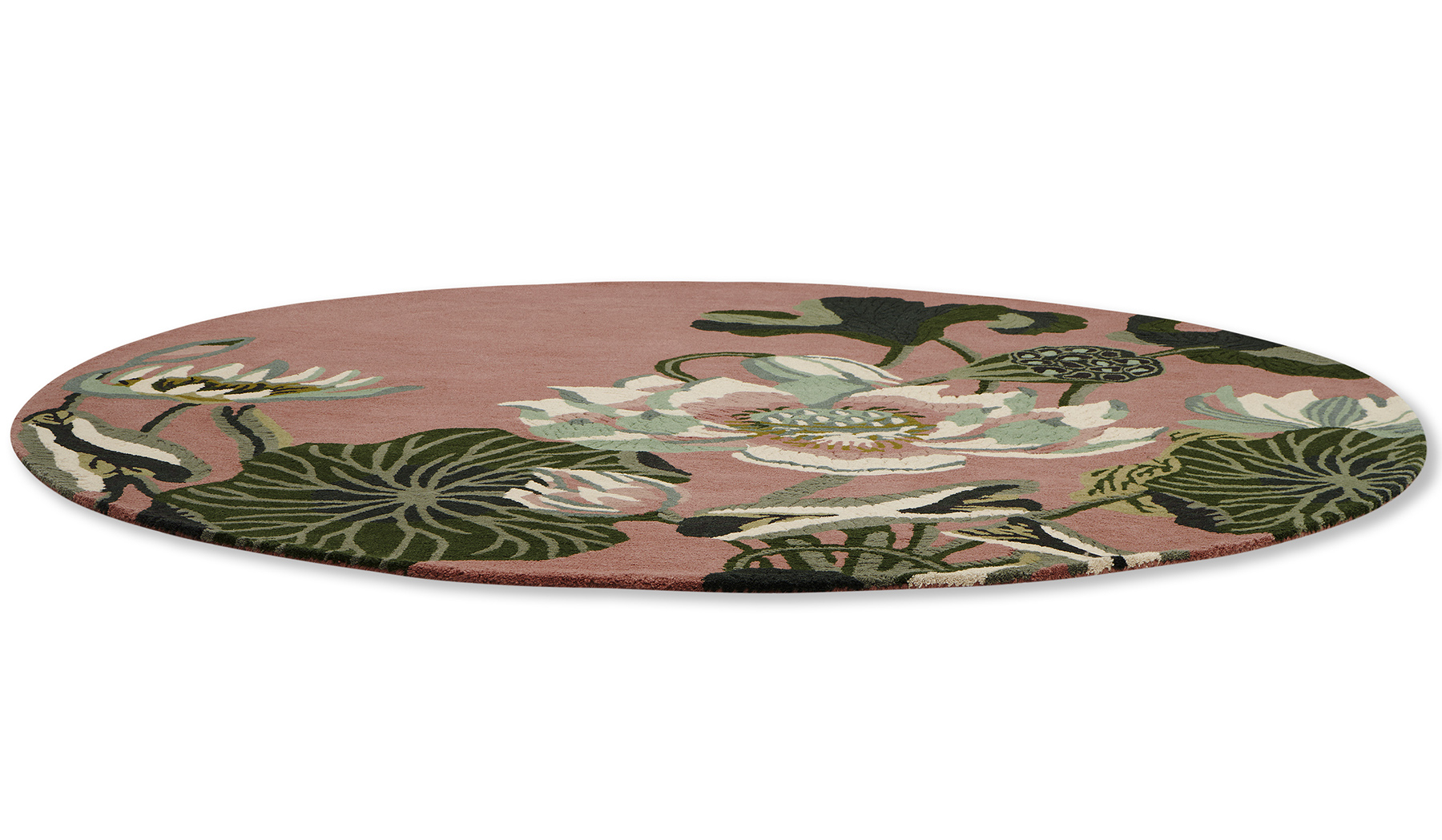 Килим Waterlily Dusty Rose Circle | Розмір: Ø 150 см