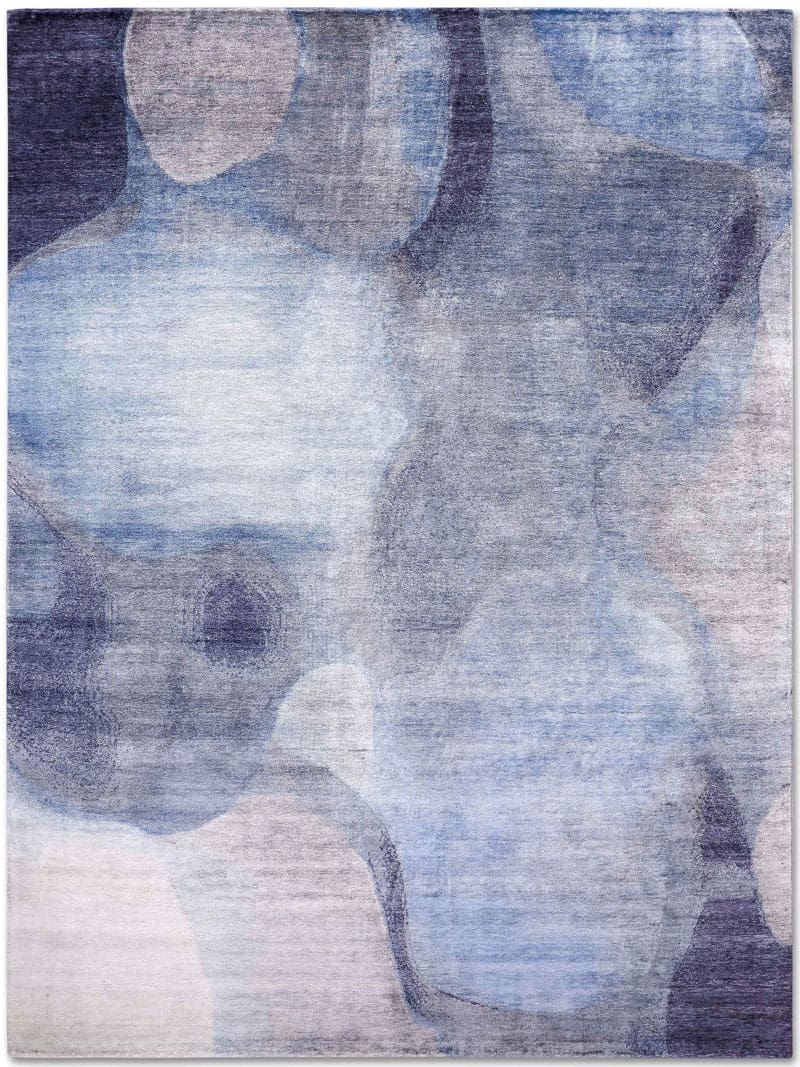 Изящный ковер ручной работы Blue / Grey | Размер: 365 x 457 см