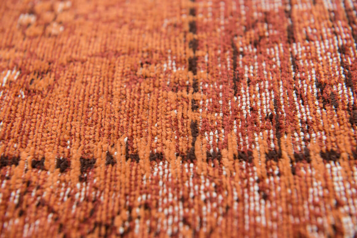Хлопковый ковер Rusty Orange ☞ Размер: 200 x 280 см
