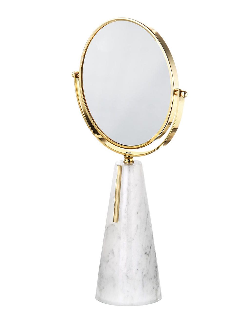 Настольное зеркало Carrara 24K