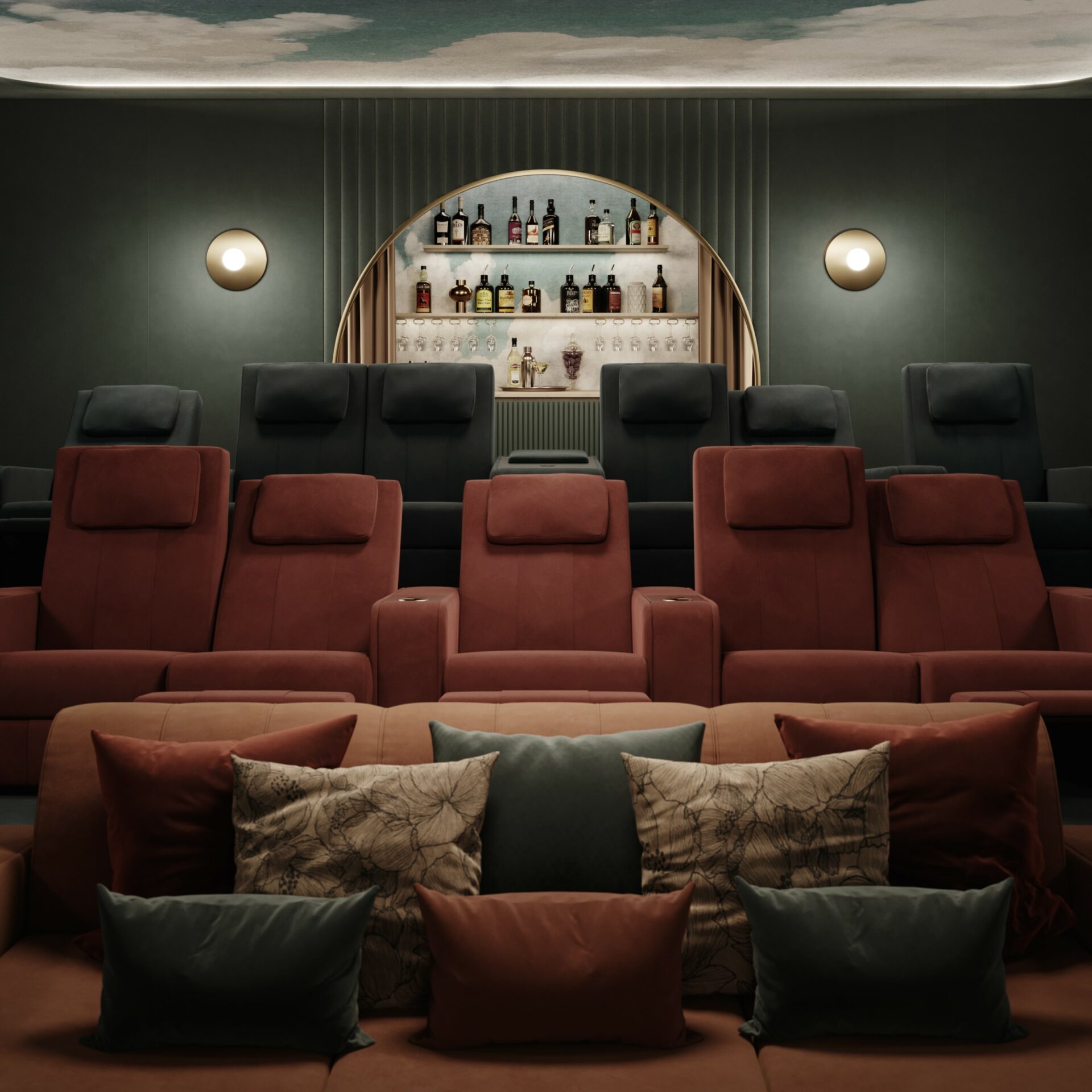 Крісло з реклайнером для домашнього кінотеатру Comfort - 1