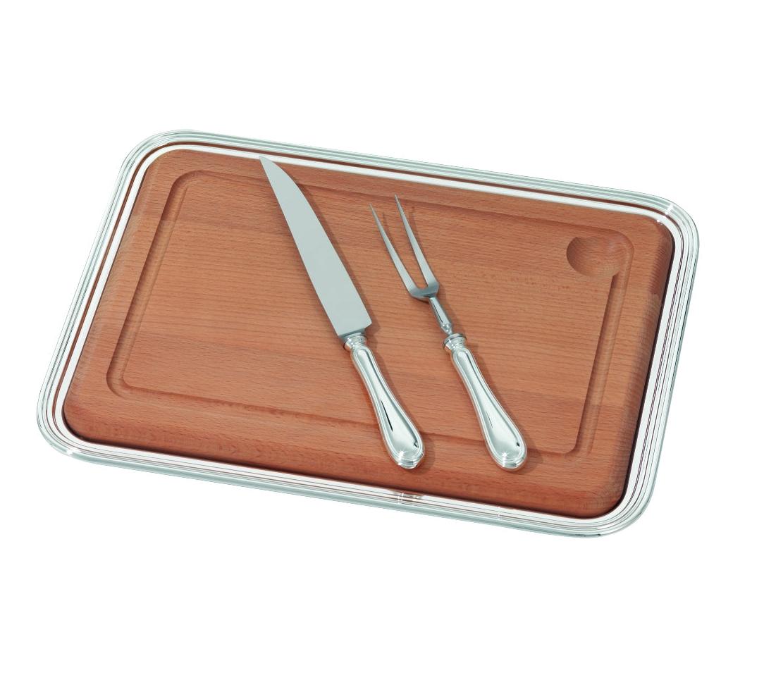 Срібна таця для різання | Конфігурація: Carving Tray