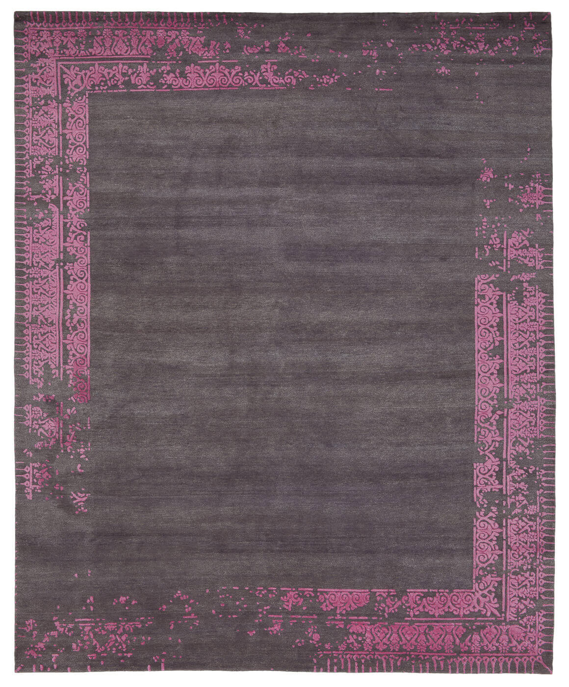 Ковер Ferrara Special Border Darkgrey Pink