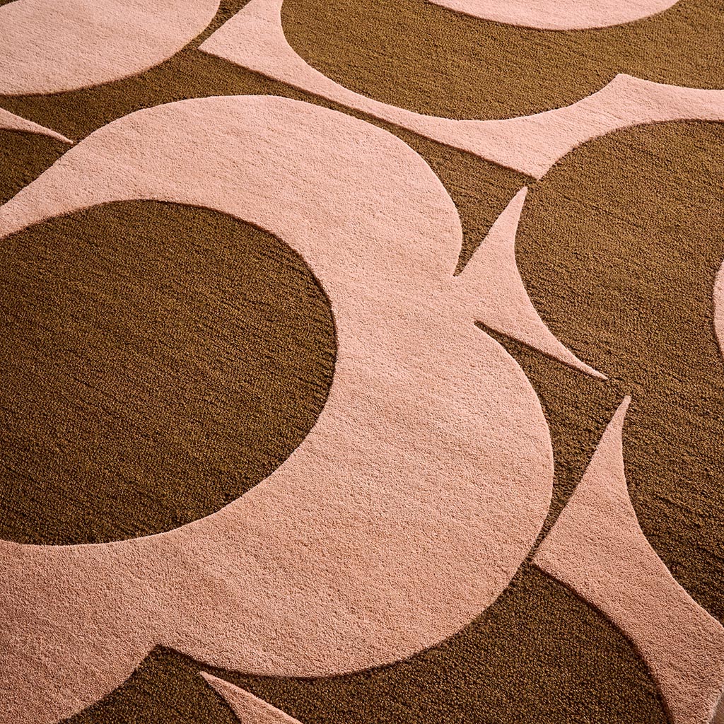 Ковёр Prism Flower Pink/Terracotta