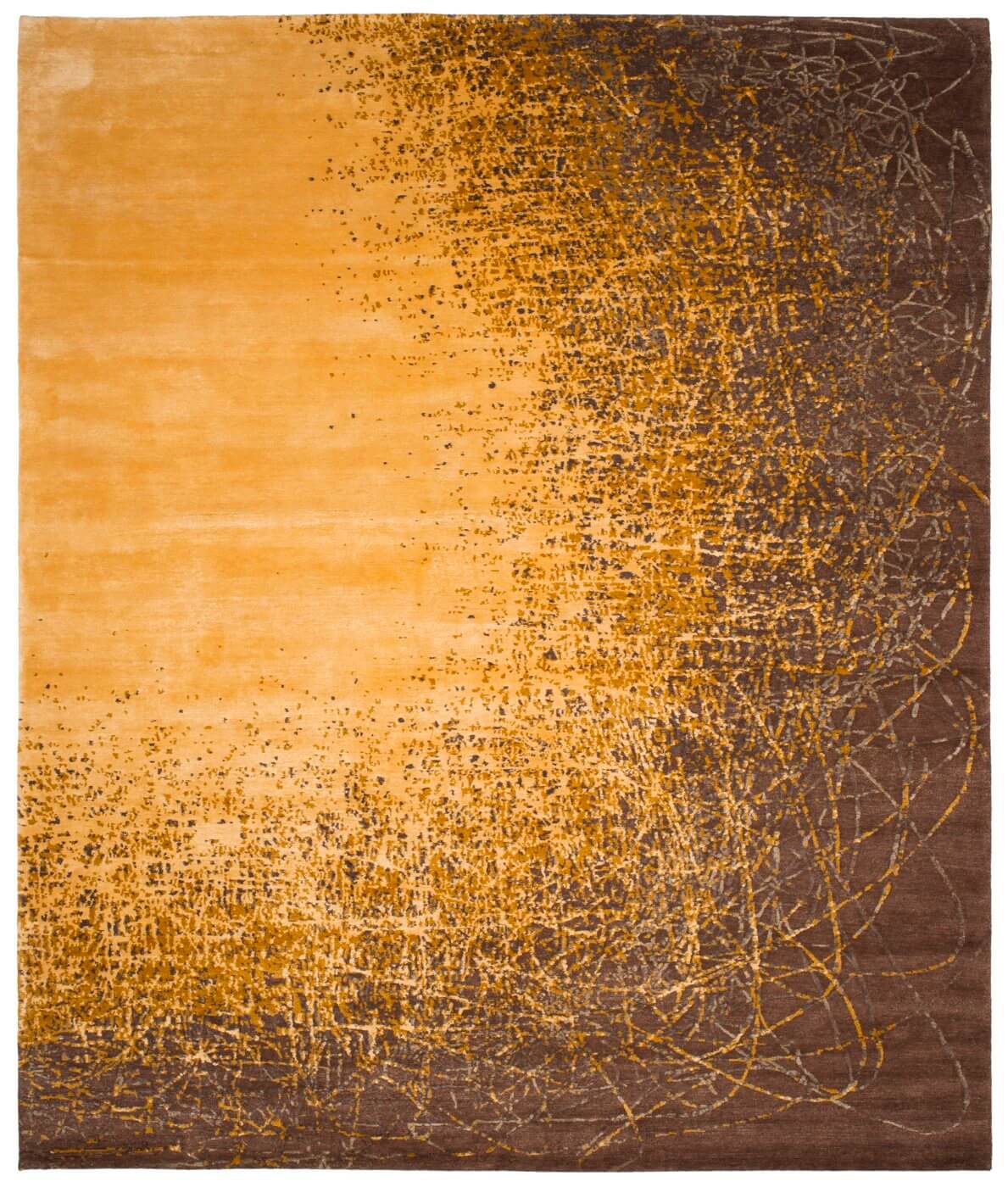 Ковер Ballpoint Art 4 Yellow Brown