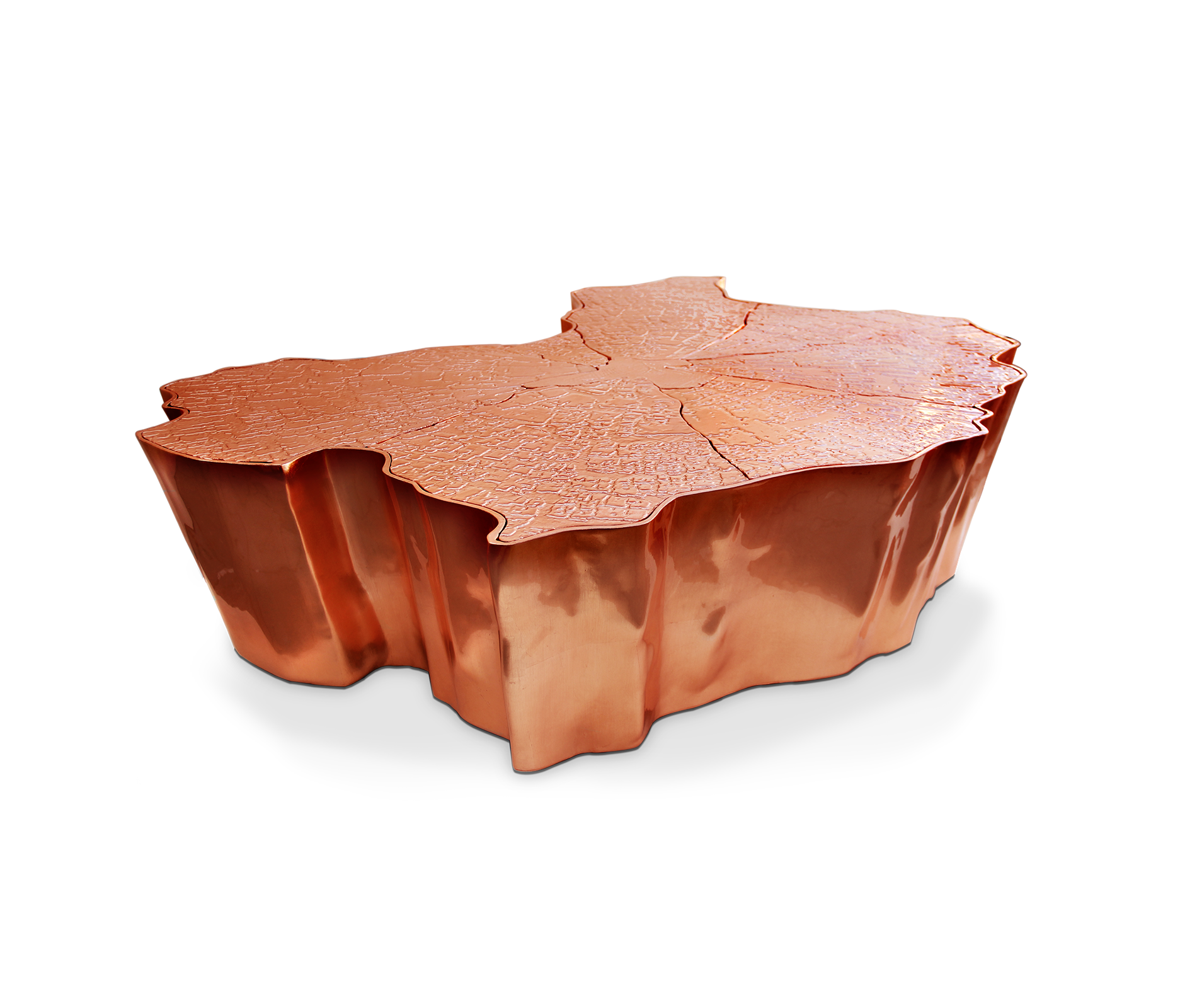 Журнальный столик Paradise Copper | Размер: Ш 138 x Г 95 x В 36 см