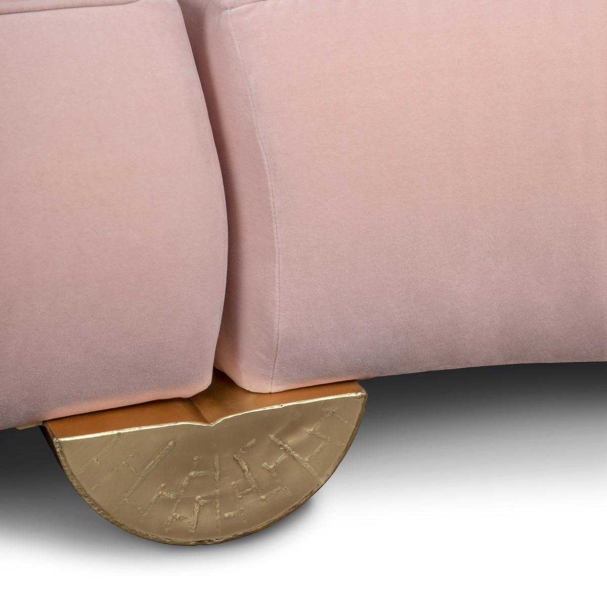 Рожевий диван Luxe Pink