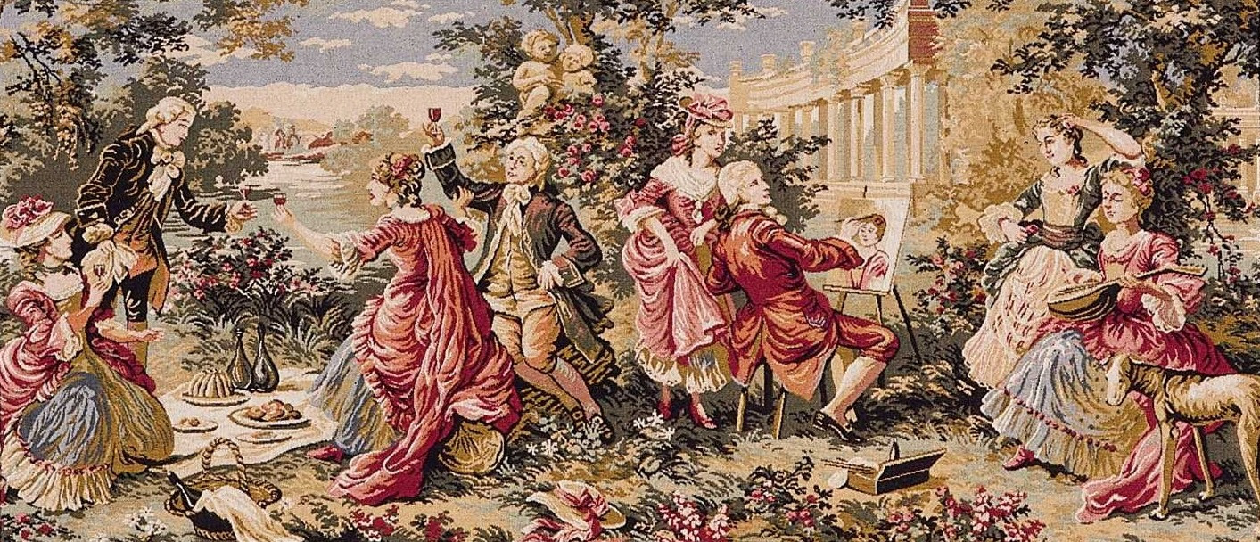Гобелен Garden Party in the Countryside without Border