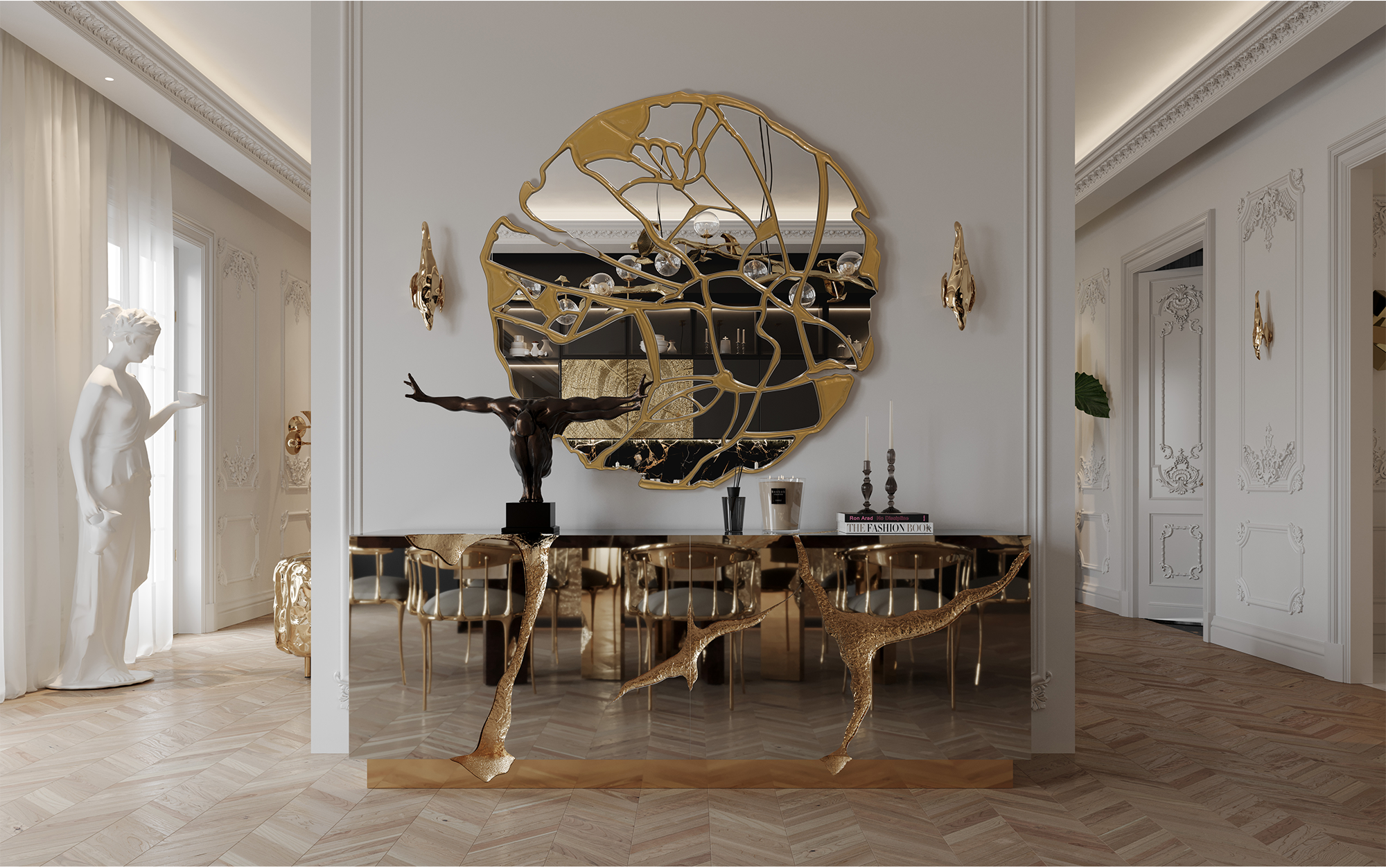 Настенный бра Solar Flare Sconce
