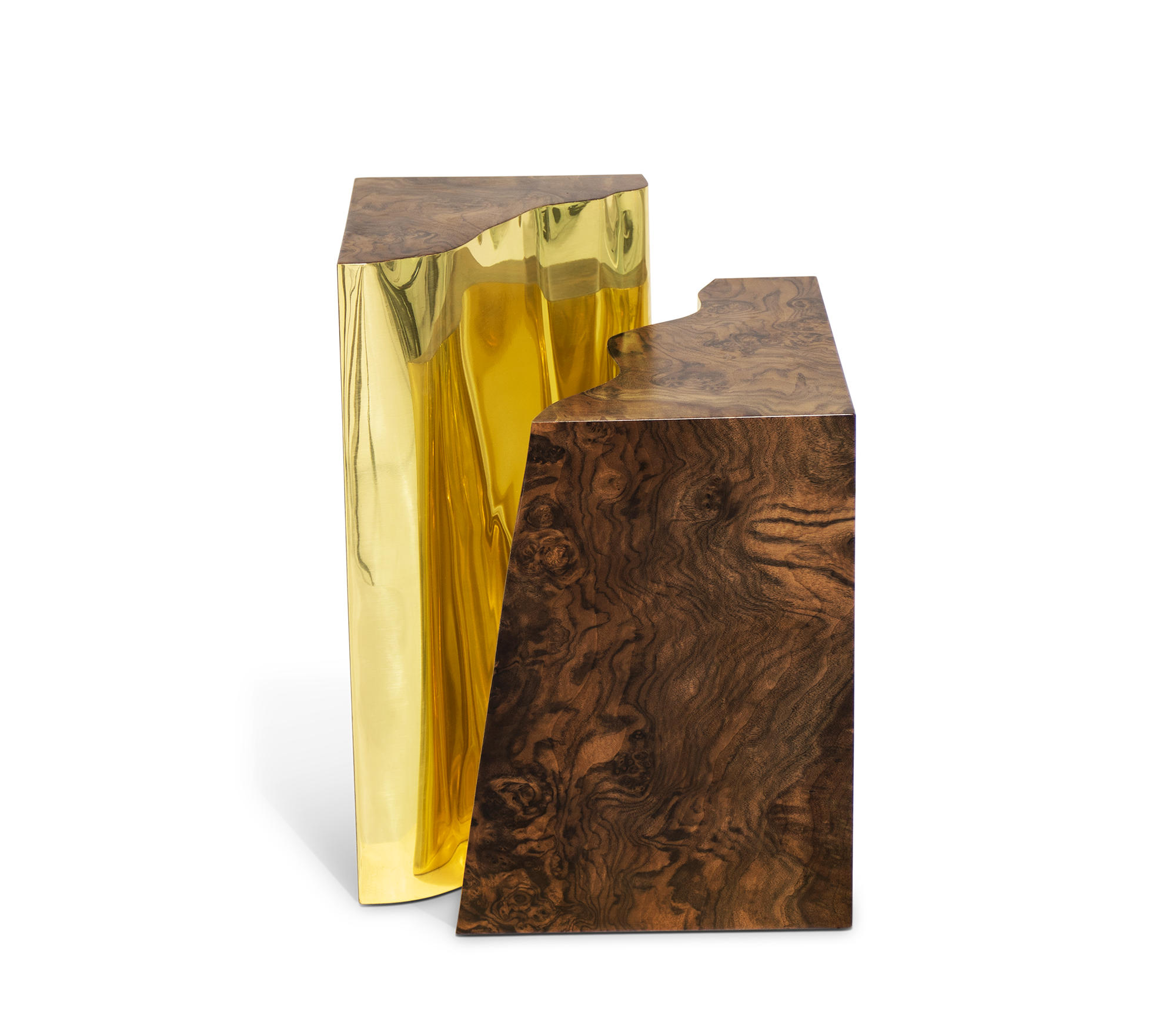 Приставной столик Fissure Walnut
