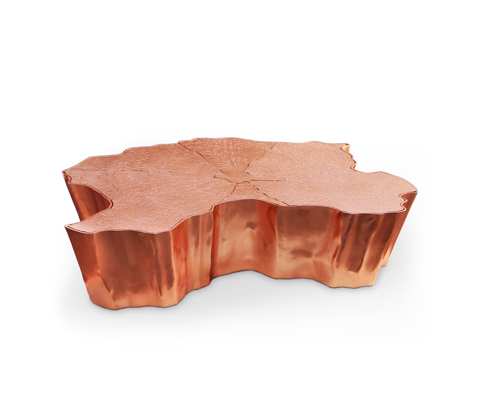 Журнальный столик Paradise Copper | Размер: Ш 138 x Г 95 x В 36 см