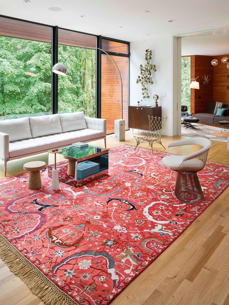 Элитный ковер Tabriz Red