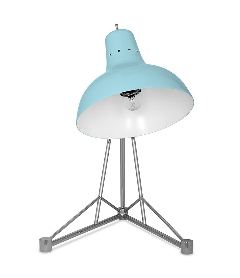 Celestia Blue Desk Lamp