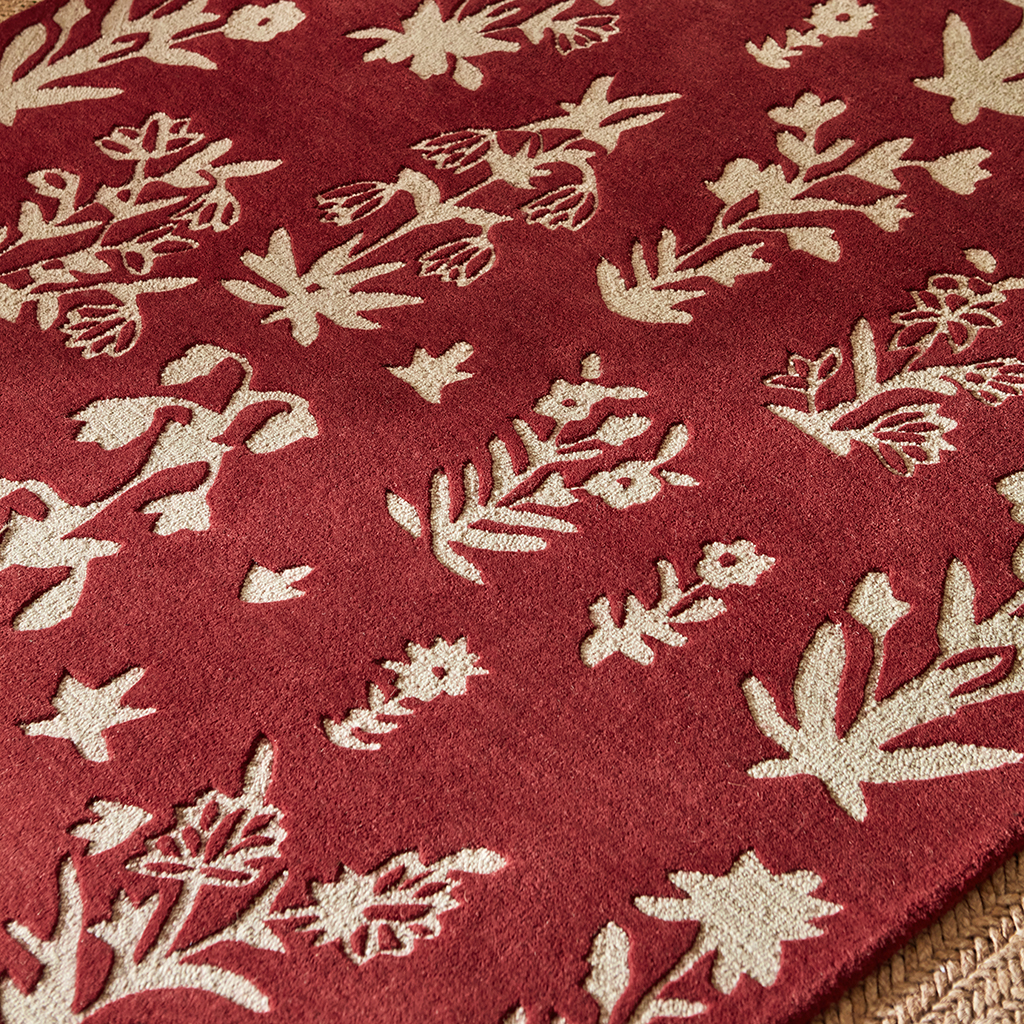 Килим Woodland Glade Damson Red 146800 | Розмір: 200 x 280 см