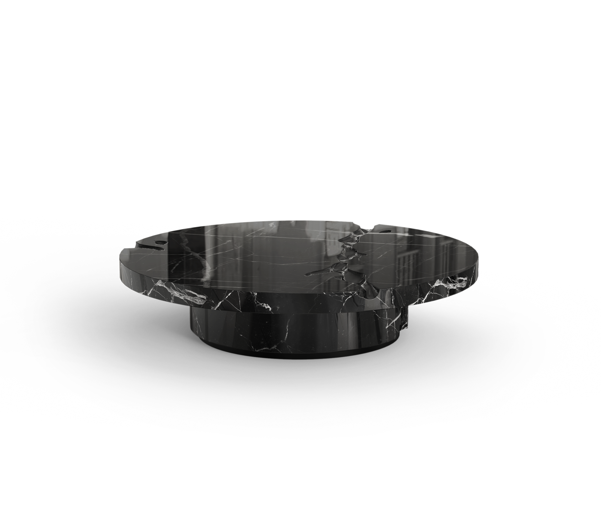 Журнальный столик Dominion Nero Marquina 3-Piece Set