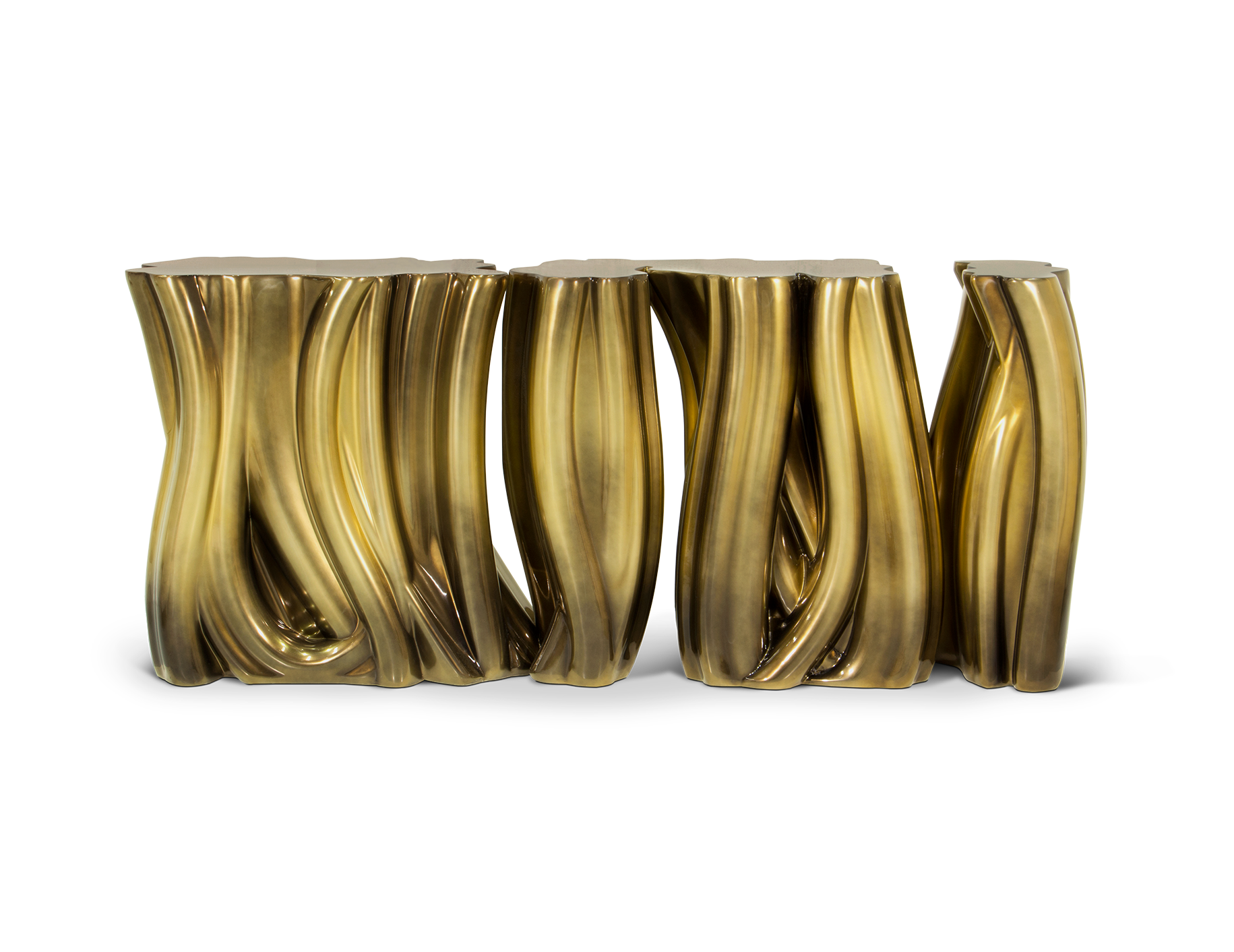 Тумба Monochrome Gold Premium
