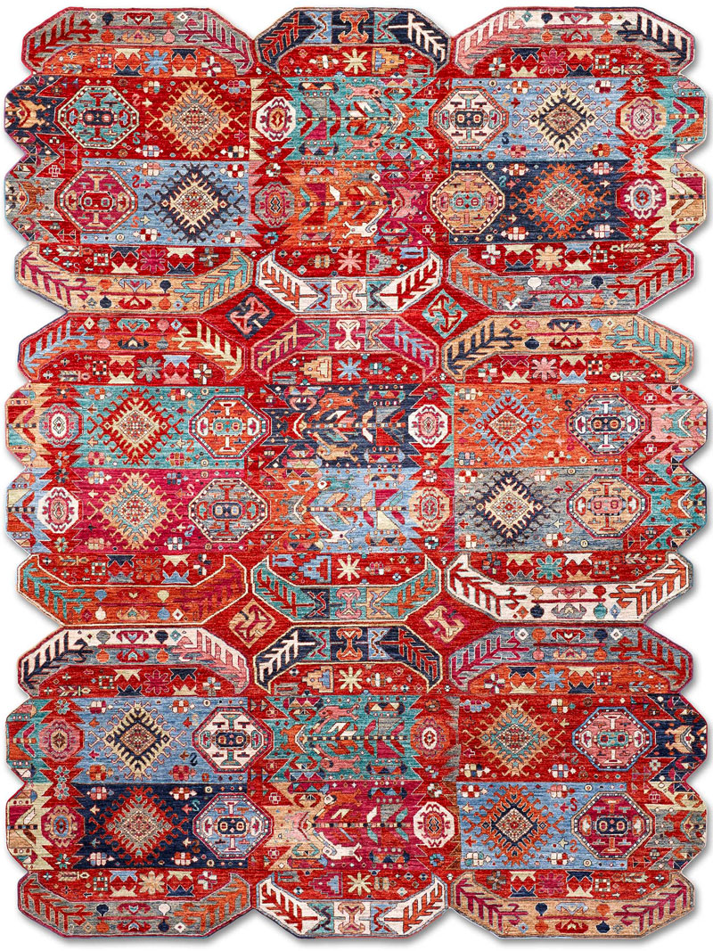 Роскошный ковер ручной работы Multishape | Размер: 274 x 365 см