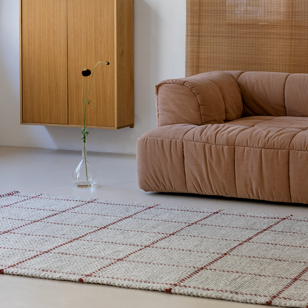 Килим Artisan Texture Check Ash/St R | Розмір: 140 x 200 см