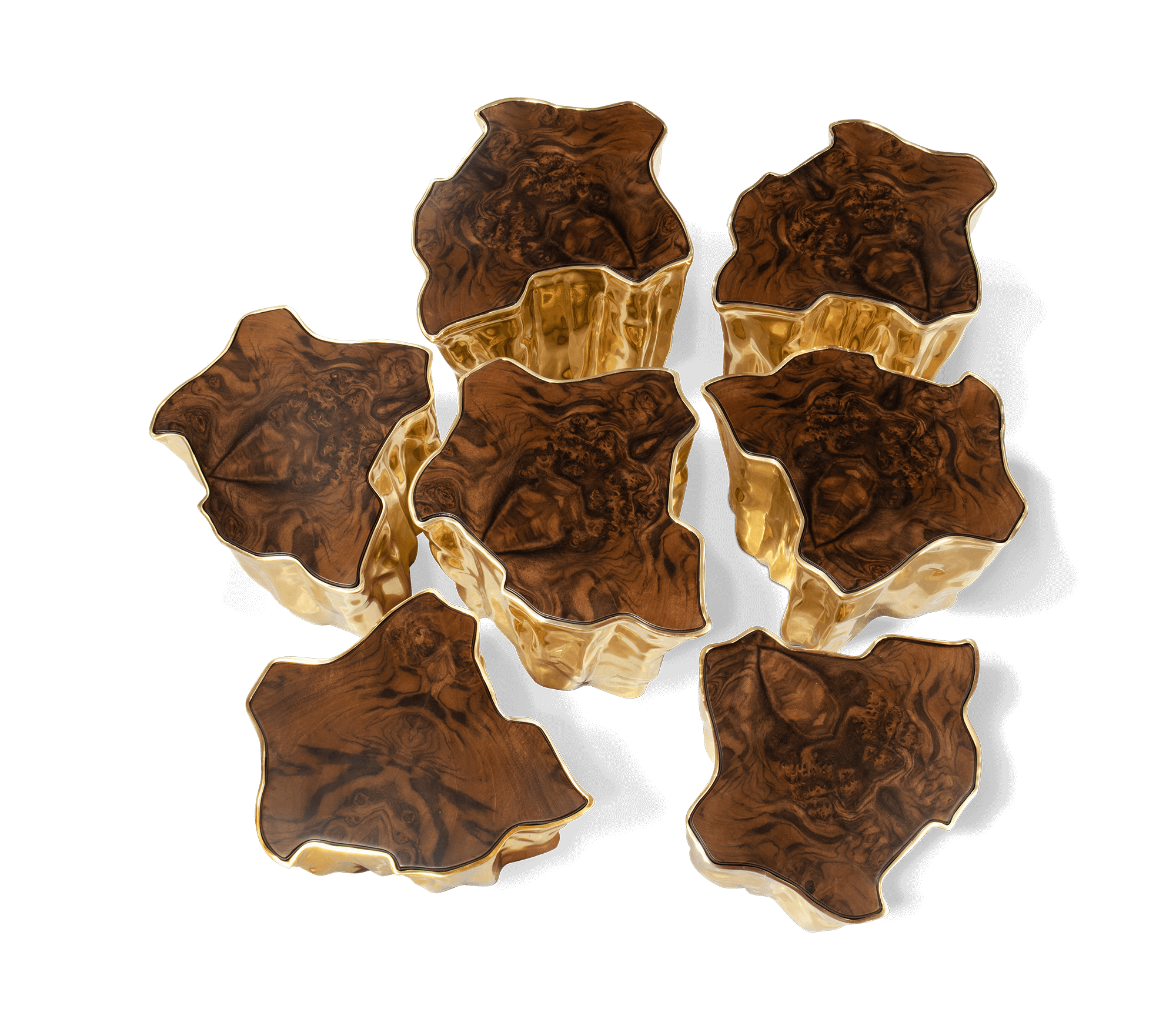 Журнальный столик Paradise Series Walnut Finish