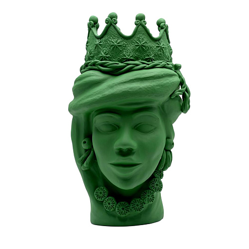 Зелёная скульптура Moor's Head