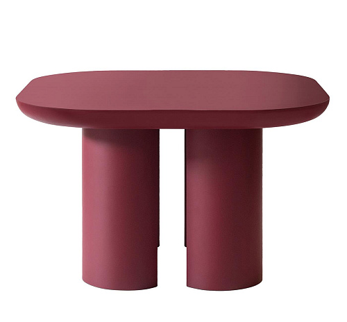 Итальянский красный обеденный стол