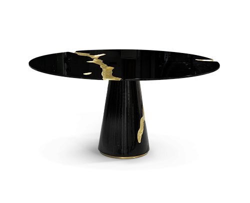 Обеденный стол Fissure Black