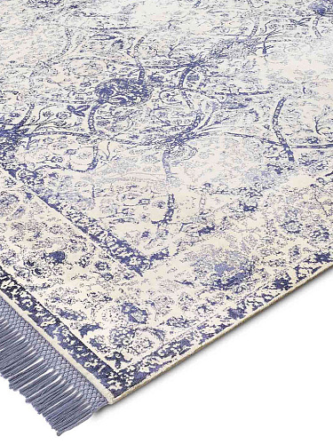 Премиальный узелковый ковер ручной работы Mauve Grey