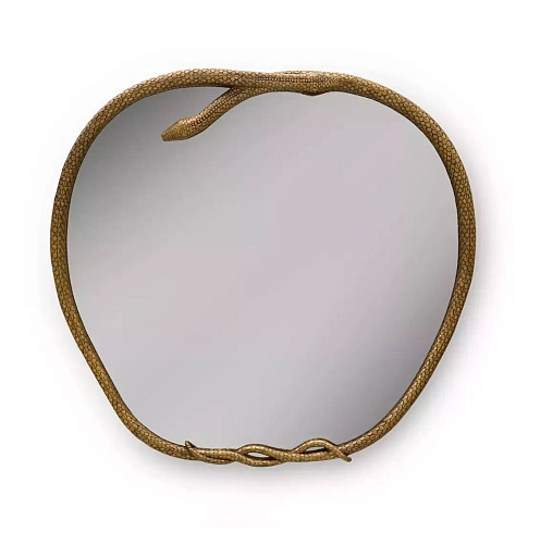 Дизайнерское зеркало Serpentine Apple-Shaped