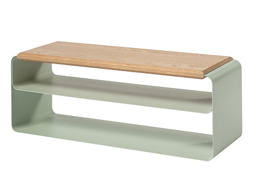 Дизайнерская банкетка из дерева и металла