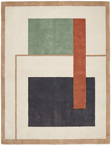 Ковер авторский Geometric Block Forest