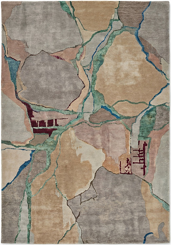Авторский ковер Tectonic Veins