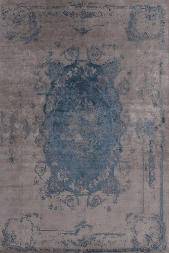 Ковер ручной работы Bamboo Silk Blue