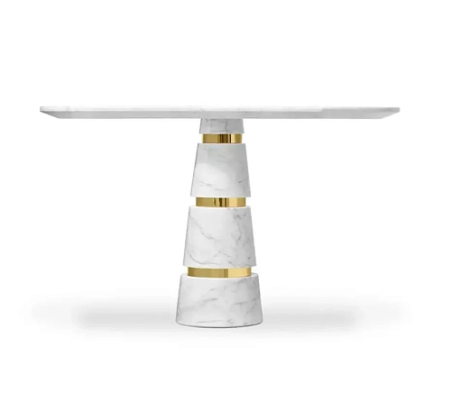 Обеденный стол Avalanche Carrara Marble