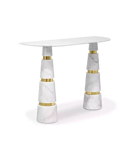Консоль Avalanche Carrara Marble