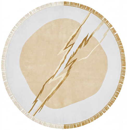 Ковер авторский Lightning Crest Ivory