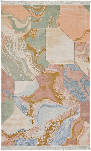 Ковер ручной работы Pastel Collage