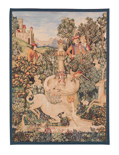 Гобелен Unicorn at the Fountain