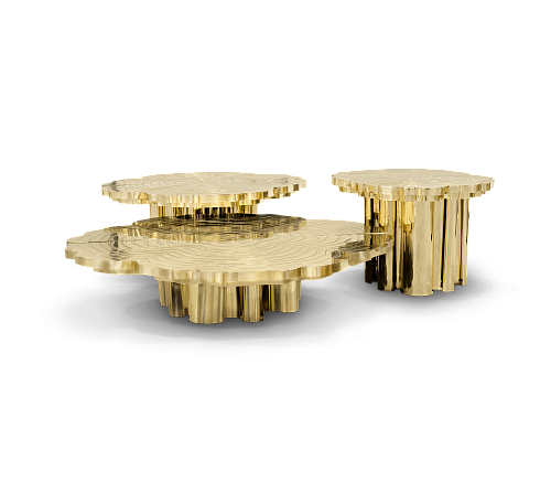 Журнальный столик Fortuna Gold 3-Piece Set