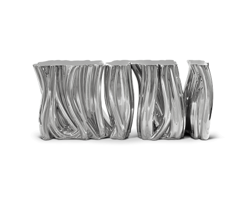 Тумба Monochrome Silver Premium