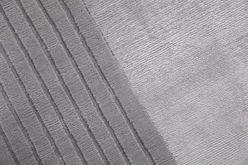 Ковер геометрический ручной работы Grey Frame